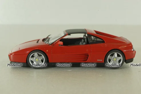 Ferrari 348 TS targa 1989, red, Herpa 1:43