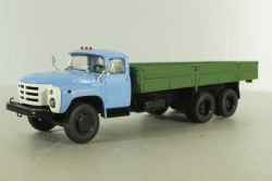 Зил-133ГЯ бортовой, голуб/зелен, 100275, АвтоИстория 1:43 Уценка!