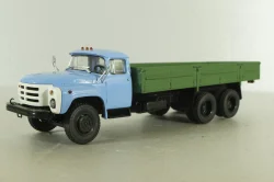Зил-133ГЯ бортовой, голуб/зелен, 100275, АвтоИстория 1:43 Уценка!