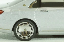 Mercedes-Maybach S600, (W222) 2016, S-Class, iridium silver, 420103, Almost Real 1:43