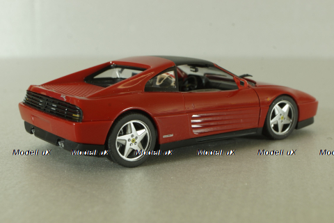 Ferrari 348 TS targa 1989, red, Herpa 1:43