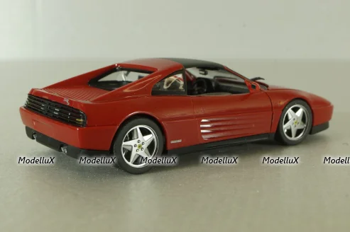 Ferrari 348 TS targa 1989, red, Herpa 1:43