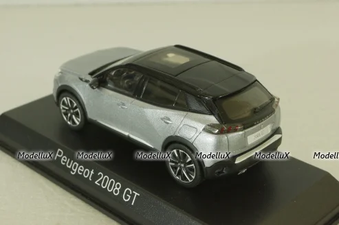 Peugeot 2008GT 2020, silver, 472864, Norev 1:43