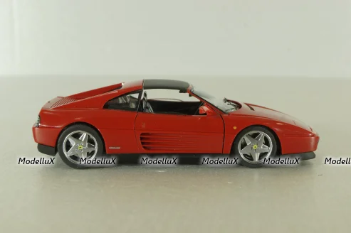 Ferrari 348 TS targa 1989, red, Herpa 1:43