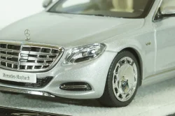 Mercedes-Maybach S600, (W222) 2016, S-Class, iridium silver, 420103, Almost Real 1:43