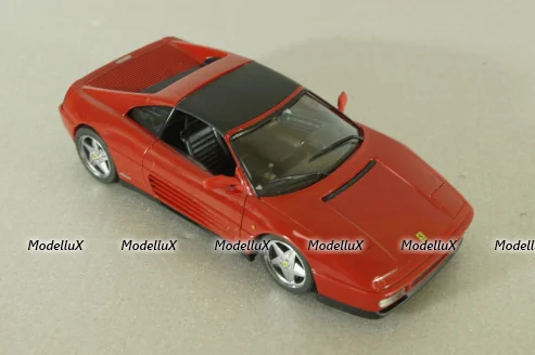 Ferrari 348 TS targa 1989, red, Herpa 1:43