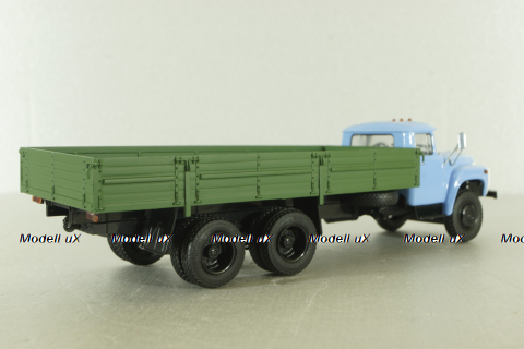 Зил-133ГЯ бортовой, голуб/зелен, 100275, АвтоИстория 1:43 Уценка!