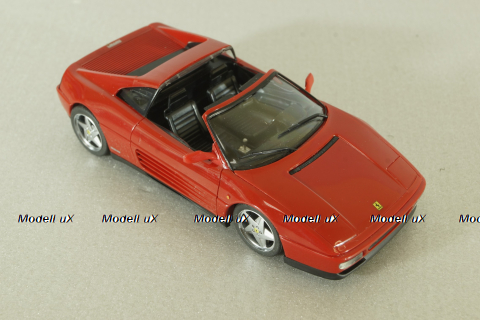 Ferrari 348 TS targa 1989, red, Herpa 1:43