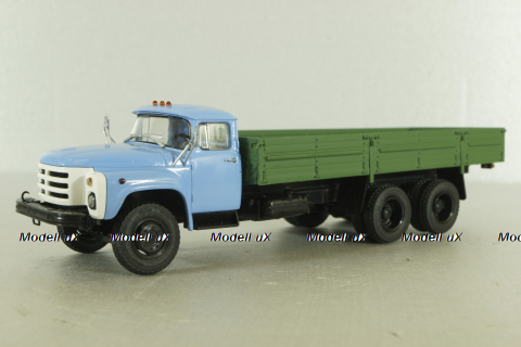 Зил-133ГЯ бортовой, голуб/зелен, 100275, АвтоИстория 1:43 Уценка!