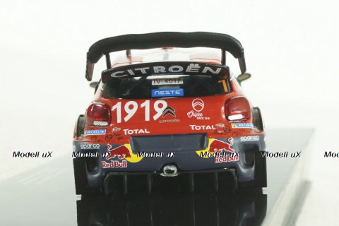 Citroen C3 WRC #1 Ogier Finland 2019, RAM724,  IXO 1:43