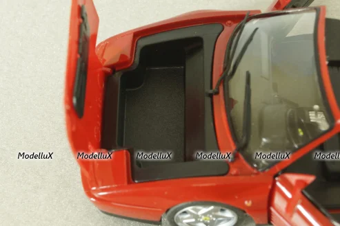 Ferrari 348 TS targa 1989, red, Herpa 1:43