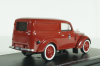Renault Juvaquatre Fourgonette Fire department Paris  1953 red, Hachette 1:43