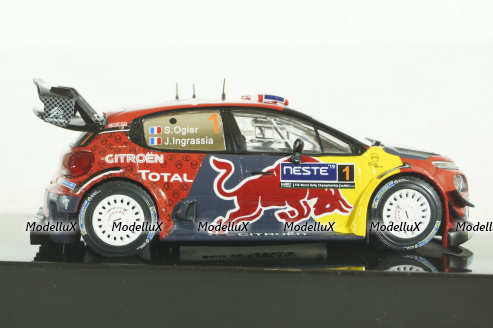 Citroen C3 WRC #1 Ogier Finland 2019, RAM724,  IXO 1:43