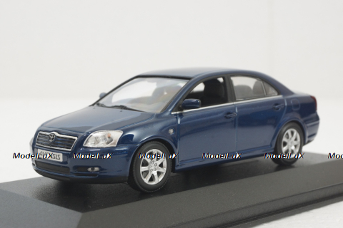 Toyota Avensis, blue, Minichamps 1:43