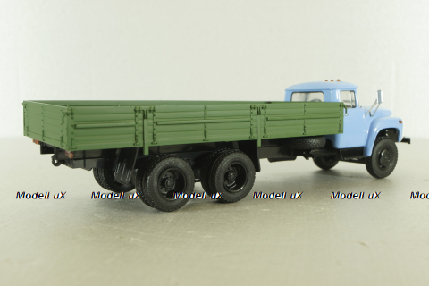 Зил-133ГЯ бортовой, голуб/зелен, 100275, АвтоИстория 1:43 Уценка!