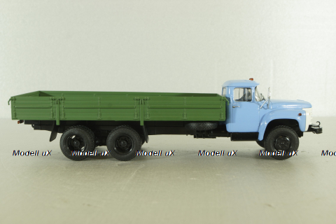 Зил-133ГЯ бортовой, голуб/зелен, 100275, АвтоИстория 1:43 Уценка!