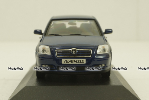 Toyota Avensis, blue, Minichamps 1:43