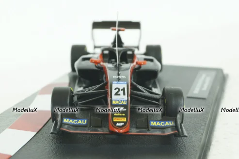 Dallara F3, No.21, Formula 3, GP Macau 2019 R.Verschoor, GTM145, IXO 1:43