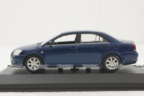 Toyota Avensis, blue, Minichamps 1:43