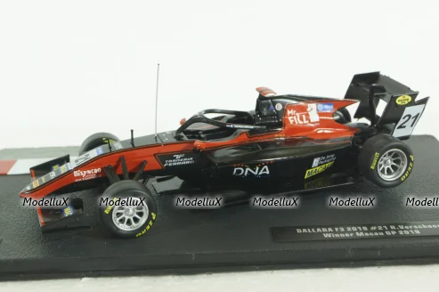 Dallara F3, No.21, Formula 3, GP Macau 2019 R.Verschoor, GTM145, IXO 1:43