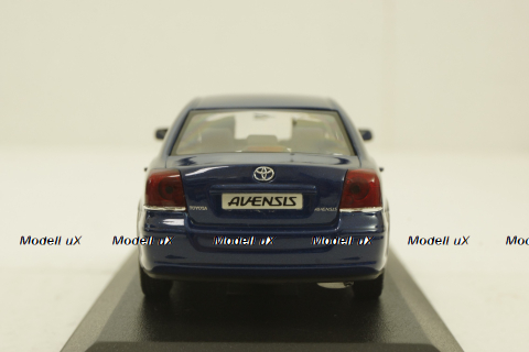 Toyota Avensis, blue, Minichamps 1:43