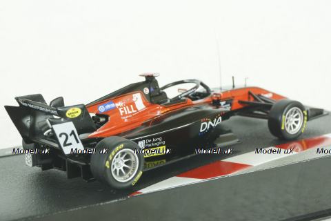 Dallara F3, No.21, Formula 3, GP Macau 2019 R.Verschoor, GTM145, IXO 1:43