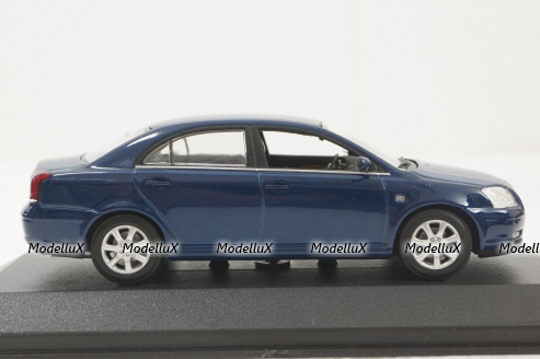 Toyota Avensis, blue, Minichamps 1:43
