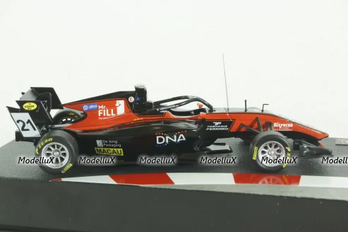 Dallara F3, No.21, Formula 3, GP Macau 2019 R.Verschoor, GTM145, IXO 1:43