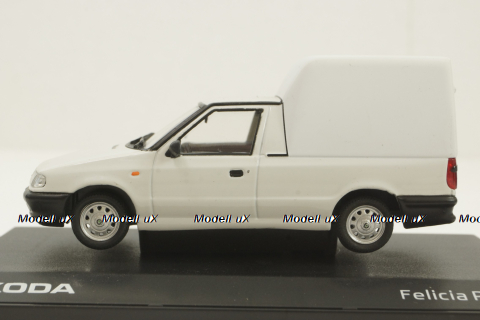 Skoda Felicia Pickup, white, 143ABS710E, Abrex 1:43