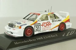 Mercedes 190E 2.5-16 EVO 2 (W201), DTM 1994, A.Bernhard, white, 4309433131, Minichamps 1:43