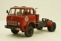 Маз-508В тягач 1970 красный, Н718, Наш Автопром 1:43