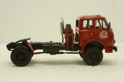 Маз-508В тягач 1970 красный, Н718, Наш Автопром 1:43