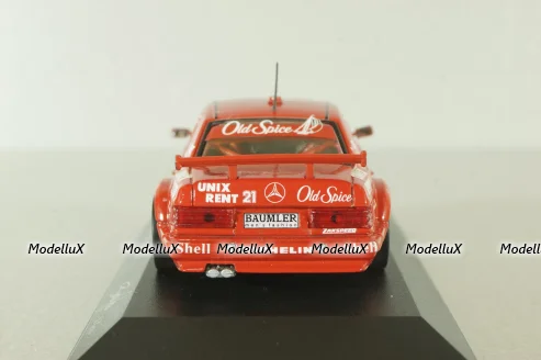 Mercedes 190E AMG Class 1 (W201) , DTM 1994, S.Grau, red, 430943221, Minichamps 1:43
