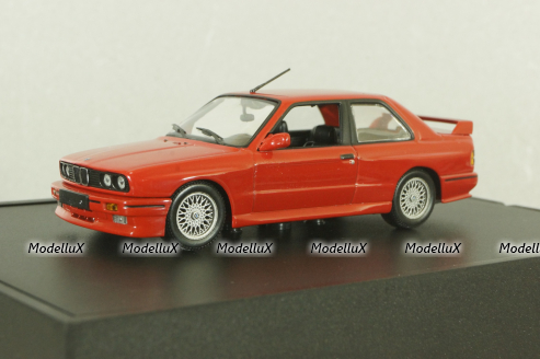 Bmw M3 (E30) 1985, red, 80420149841, Minichamps 1:43