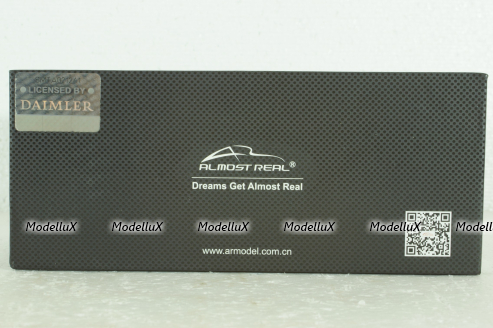 Mercedes-Maybach S-Class, (W222) 2019, black-silver, 420107, Almost Real 1:43