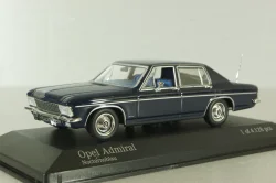 Opel Admiral (B) 1969, blue, 430046060, Minichamps 1:43