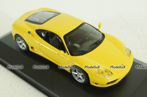 Ferrari 360 Modena Coupe 1999, Yellow, IXO 1:43
