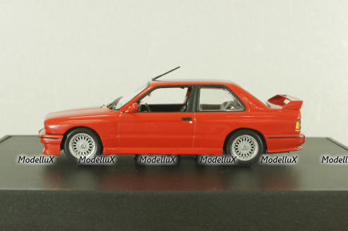 Bmw M3 (E30) 1985, red, 80420149841, Minichamps 1:43