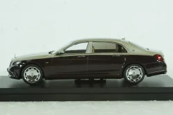 Mercedes-Maybach S-Class, (W222) 2019, black-silver, 420107, Almost Real 1:43