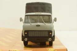 Маз-504В с п/прицепом Маз-9380(1/2) с тентом серый, Н788, Наш Автопром 1:43