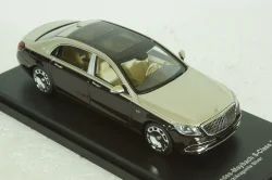 Mercedes-Maybach S-Class, (W222) 2019, black-silver, 420107, Almost Real 1:43