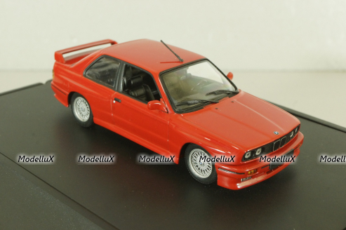 Bmw M3 (E30) 1985, red, 80420149841, Minichamps 1:43
