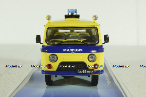 УАЗ-452 милиция 1983г., TruckTyr 1:43
