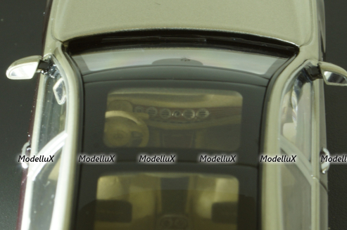 Mercedes-Maybach S-Class, (W222) 2019, black-silver, 420107, Almost Real 1:43