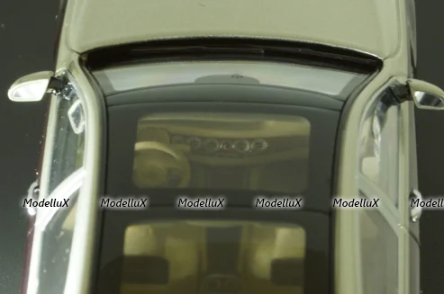 Mercedes-Maybach S-Class, (W222) 2019, black-silver, 420107, Almost Real 1:43
