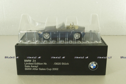 Bmw Z4 roadster (E85) 2002, blue, 80420150320, Minichamps 1:43