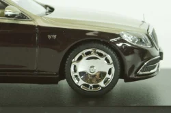Mercedes-Maybach S-Class, (W222) 2019, black-silver, 420107, Almost Real 1:43