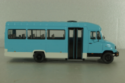 Зил-325000 автобус 1998, голубой, Наши автобусы №65, Modimio 1:43