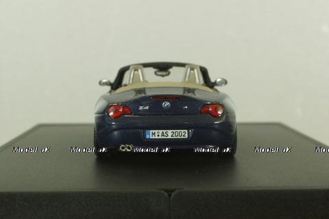 Bmw Z4 roadster (E85) 2002, blue, 80420150320, Minichamps 1:43
