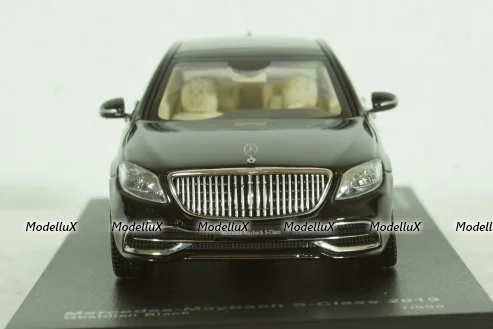 Mercedes-Maybach S-Class, (W222) 2019, obsidian black, 420112, Almost Real 1:43